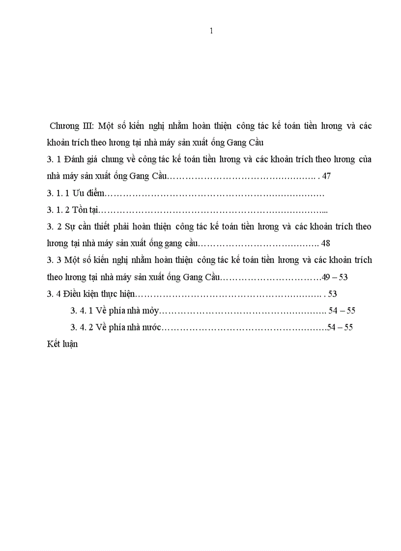 image for page Hoàn thiện công tác kế toán tiền lương và các khoản trích theo lương ở nhà máy sản xuất ống Gang Cầu