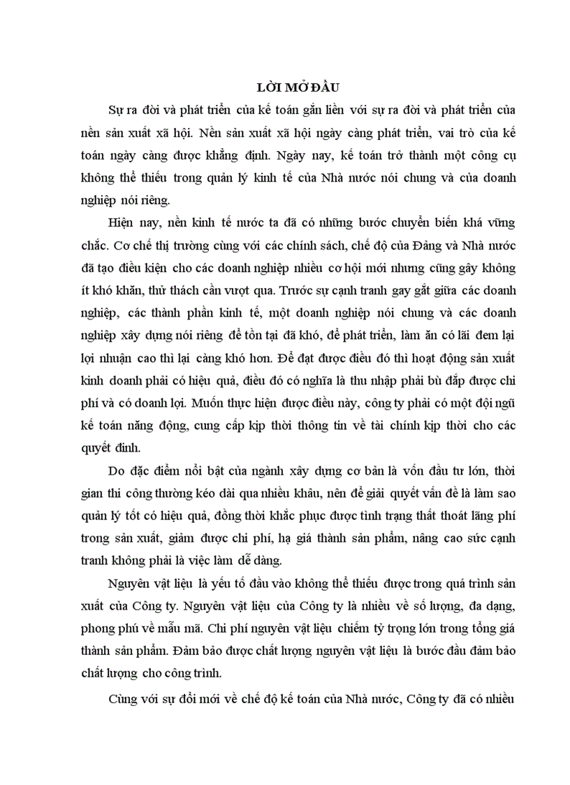 image for page Hoàn thiện kế toán nguyên vật liệu tại Công ty Cổ phần Bê tông xây dựng A&P