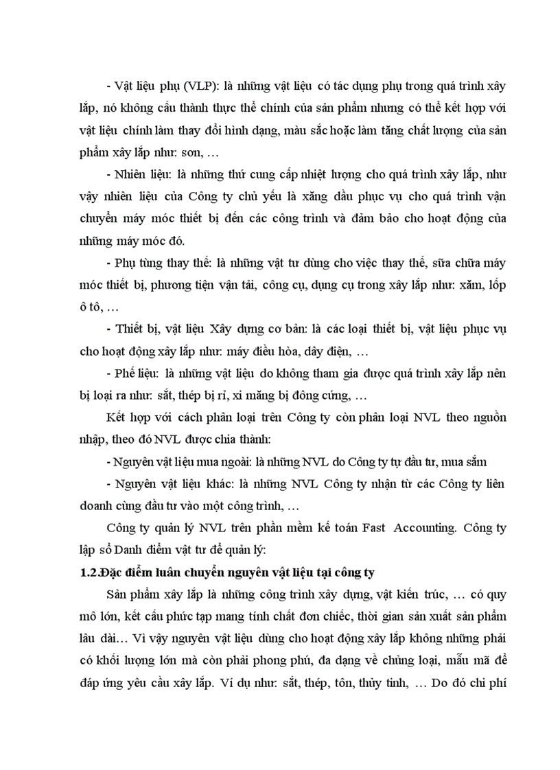 image for page Hoàn thiện kế toán nguyên vật liệu tại Công ty Cổ phần Bê tông xây dựng A&P