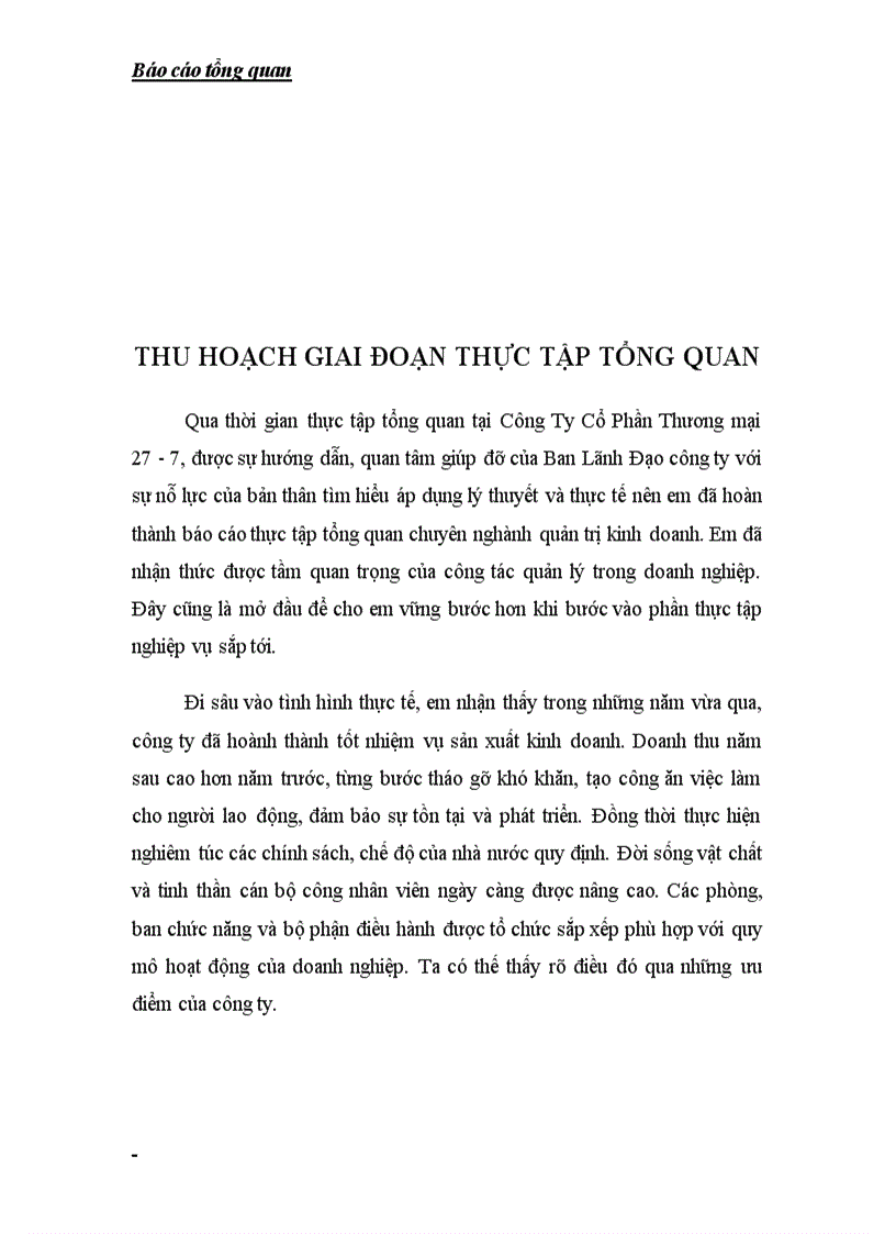 image for page Hạch toán kế toán tại công ty Cổ phần Thương mại 27-7