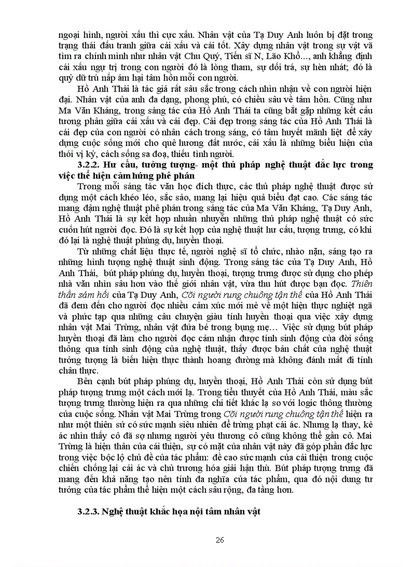 image for page Cảm hứng phê phán đậm tính nhân văn của Ma Văn Kháng, Tạ Duy Anh, Hồ Anh Thái