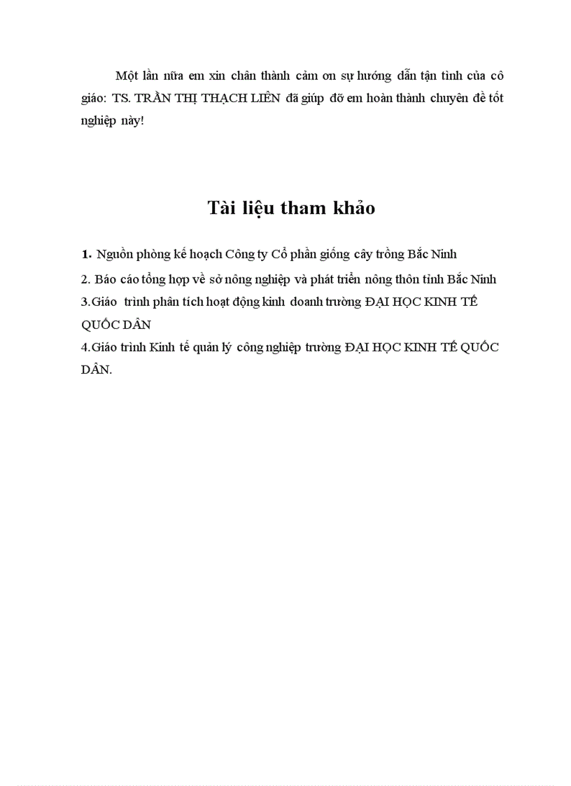image for page Một số vấn đề về nâng cao hiệu quả sử dụng vốn lưu động tại Công ty cổ phần giống cây trồng Bắc Ninh