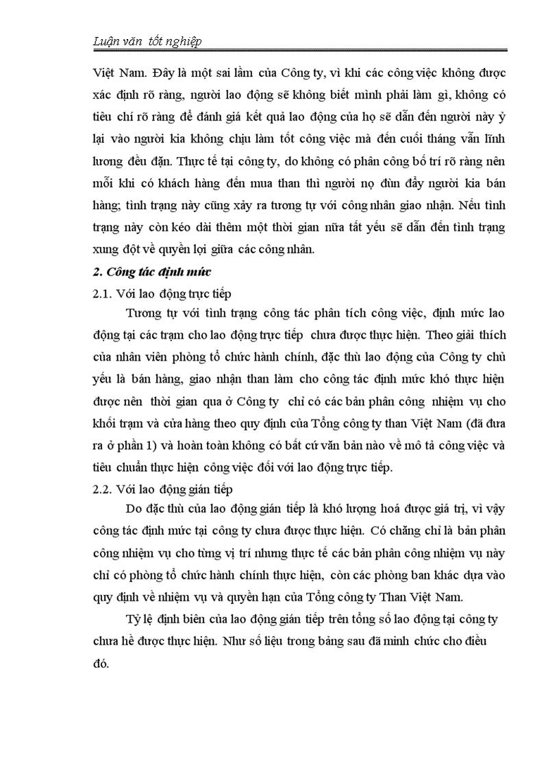 image for page Kế hoạch hoá nguồn nhân lực tại Công ty chế biến và kinh doanh than Hà Nội