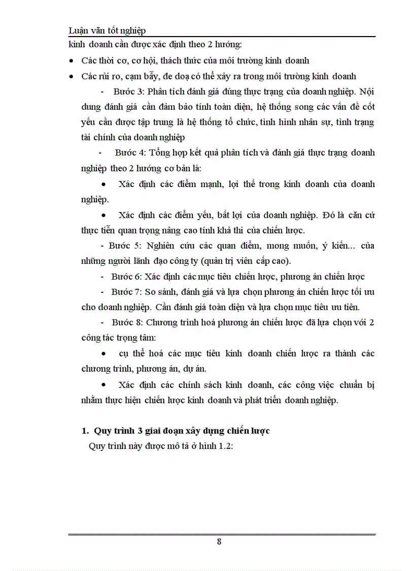 image for page Xây dựng chiến lược kinh doanh của công ty đầu tư và phát triển xây dựng Hưng Hà.