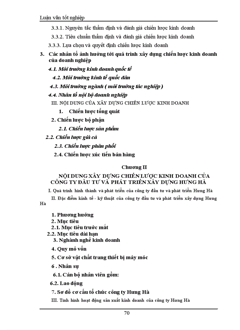 image for page Xây dựng chiến lược kinh doanh của công ty đầu tư và phát triển xây dựng Hưng Hà.