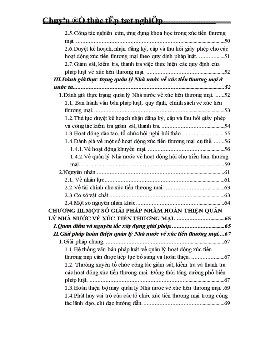 image for page Một số giải pháp nhằm hoàn thiện quản lý Nhà nước về xúc tiến thương mại tại Cục Xúc tiến thương mại - Bộ Thương mại