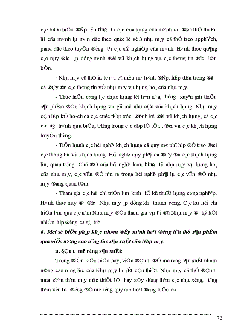 image for page Phương hướng và biện pháp đẩy mạnh hoạt động tiêu thụ sản phẩm tại Nhà máy Vật liệu chịu lửa - Công ty Gang Thép Thái Nguyên