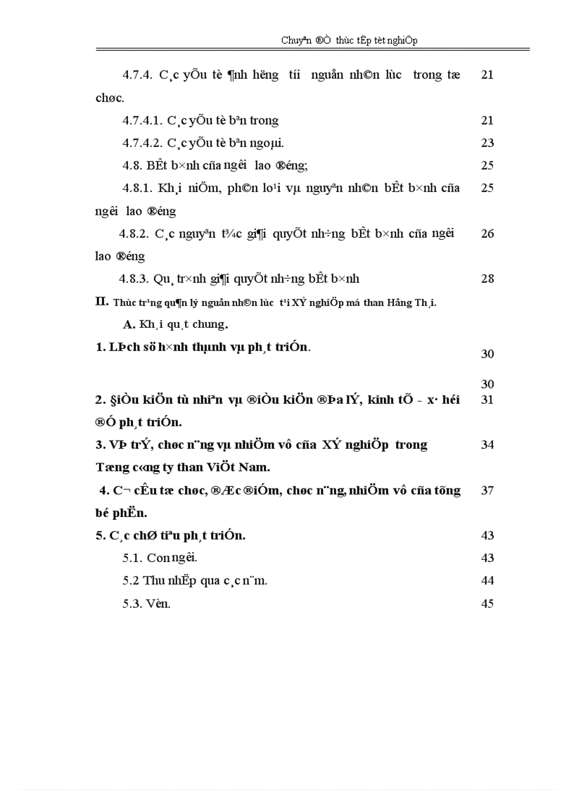 image for page Hoàn thiện công tác quản lý nguồn nhân lực tại Xí nghiệp than Hồng Thái