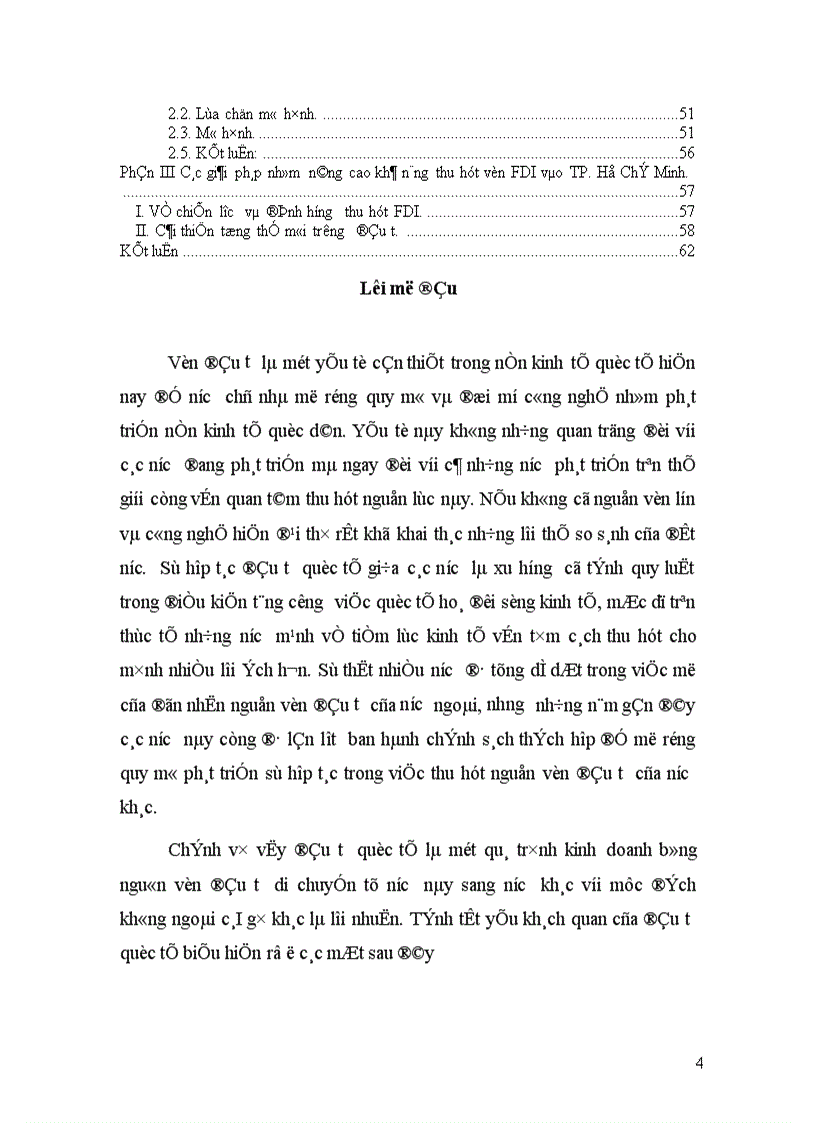 image for page Các giải pháp nhằm nâng cao khả năng thu hút vốn FDI vào TP Hồ Chí Minh