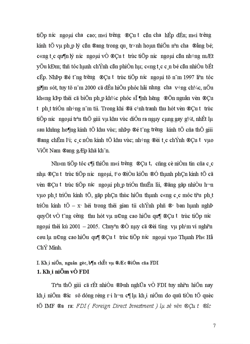 image for page Các giải pháp nhằm nâng cao khả năng thu hút vốn FDI vào TP Hồ Chí Minh