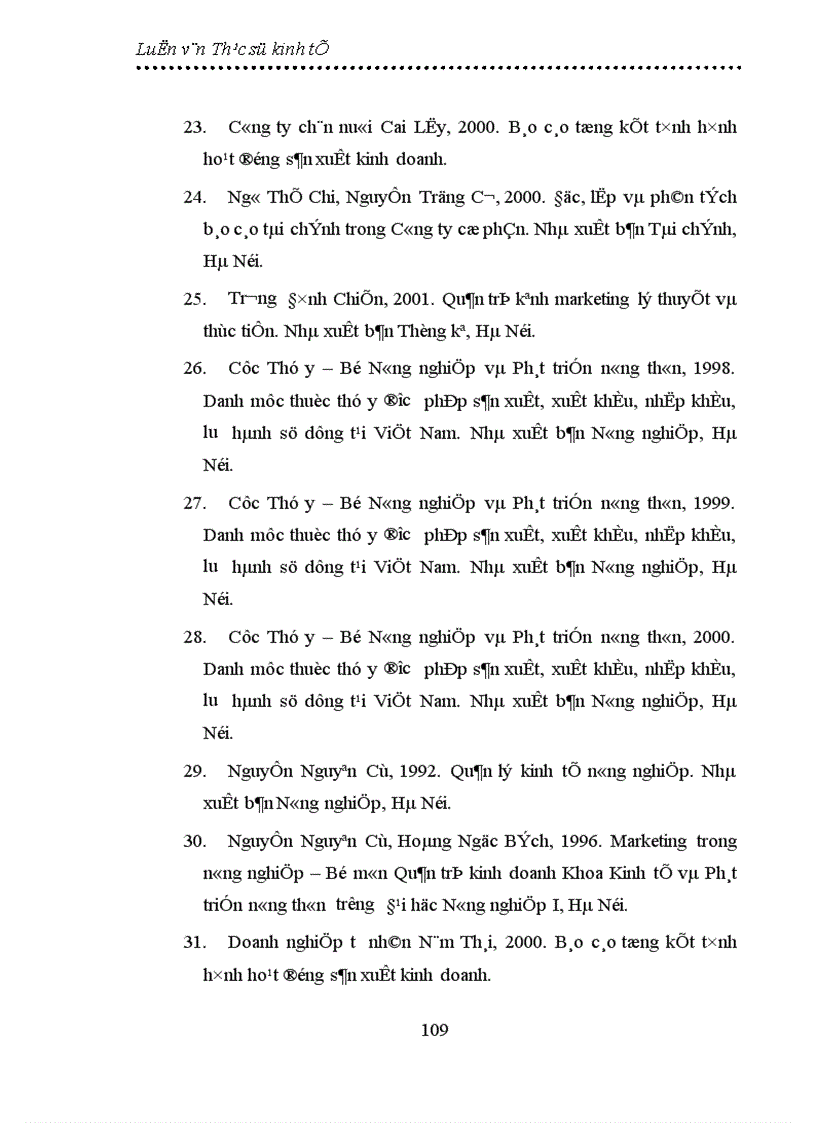 image for page Thực trạng và giải pháp đẩy mạnh sản xuất và tiêu thụ thuốc thú y của Công ty cổ phần thuốc thú y Trung ương I