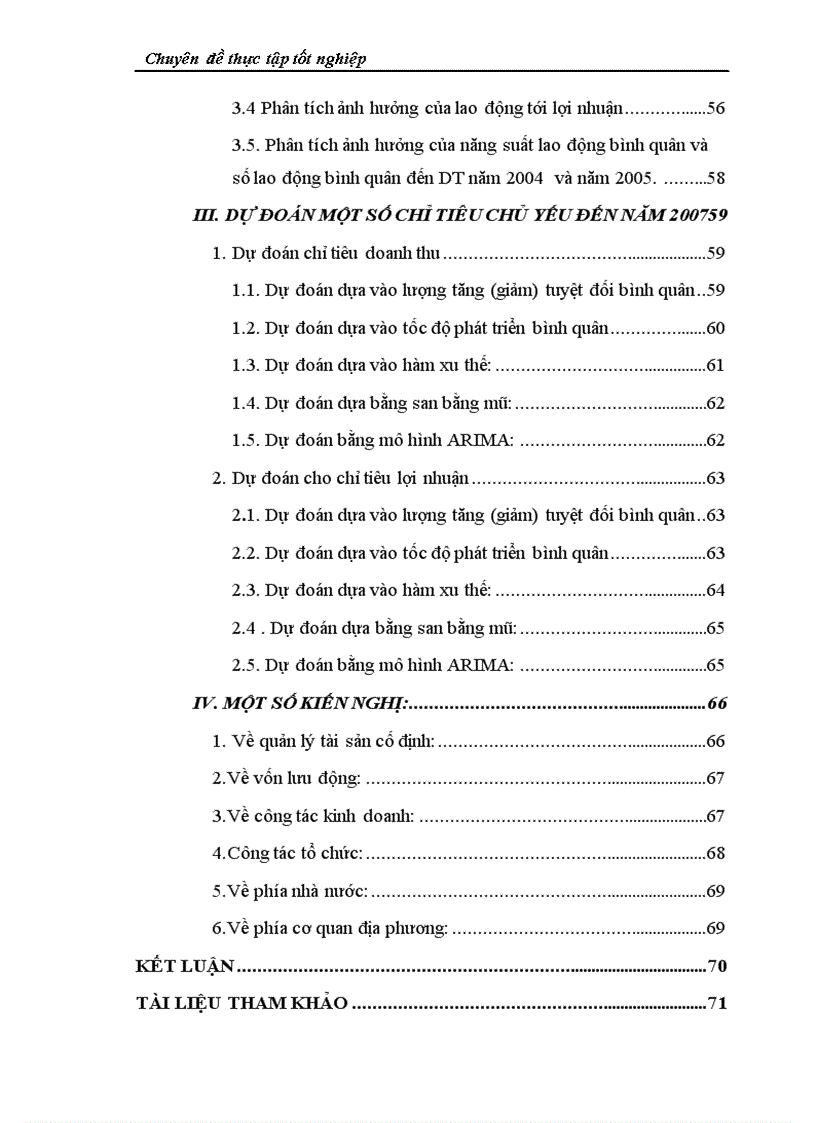 image for page Vận dụng một số phương pháp thống kê để phân tích hiệu quả sản xuất kinh doanh của Công ty Lương thực Bình Trị Thiên thời kỳ 2001-2005