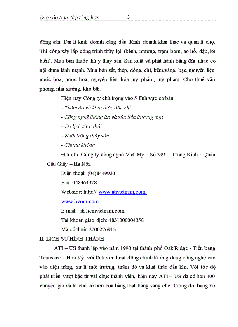 image for page Hoạt động của công ty trách nhiệm hữu hạn công nghệ Việt Mỹ