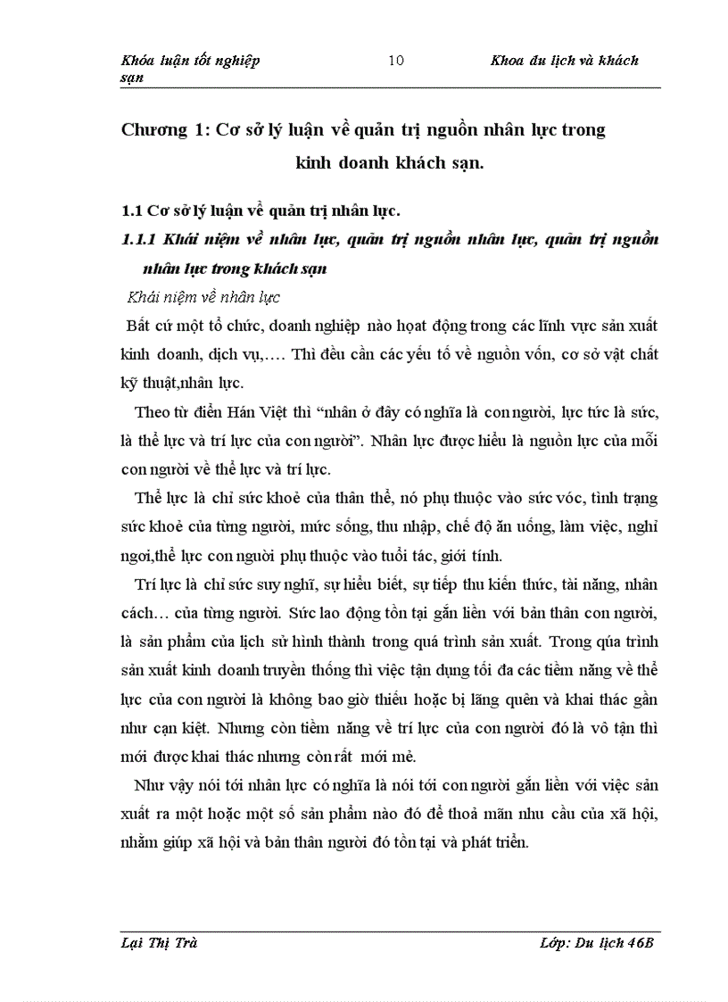 image for page Thực trạng công tác quản trị nguồn nhân lực tại nhà khách tổng liên đoàn lao động Việt Nam và một số giải pháp hoàn thiện