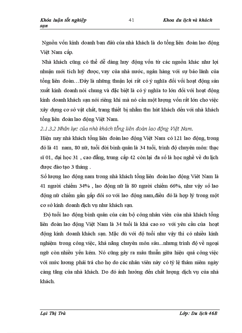 image for page Thực trạng công tác quản trị nguồn nhân lực tại nhà khách tổng liên đoàn lao động Việt Nam và một số giải pháp hoàn thiện