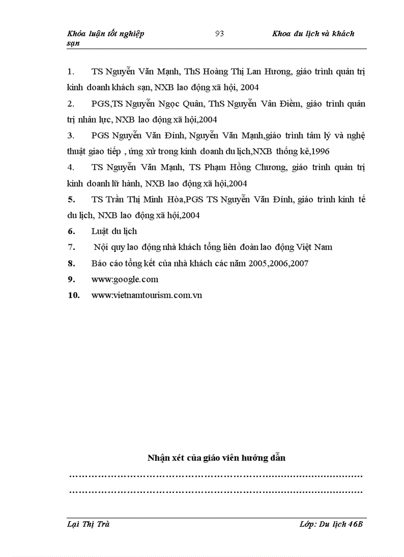 image for page Thực trạng công tác quản trị nguồn nhân lực tại nhà khách tổng liên đoàn lao động Việt Nam và một số giải pháp hoàn thiện