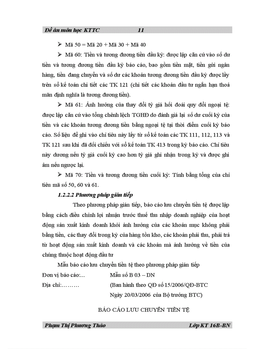 image for page Lưu chuyển tiền tệ