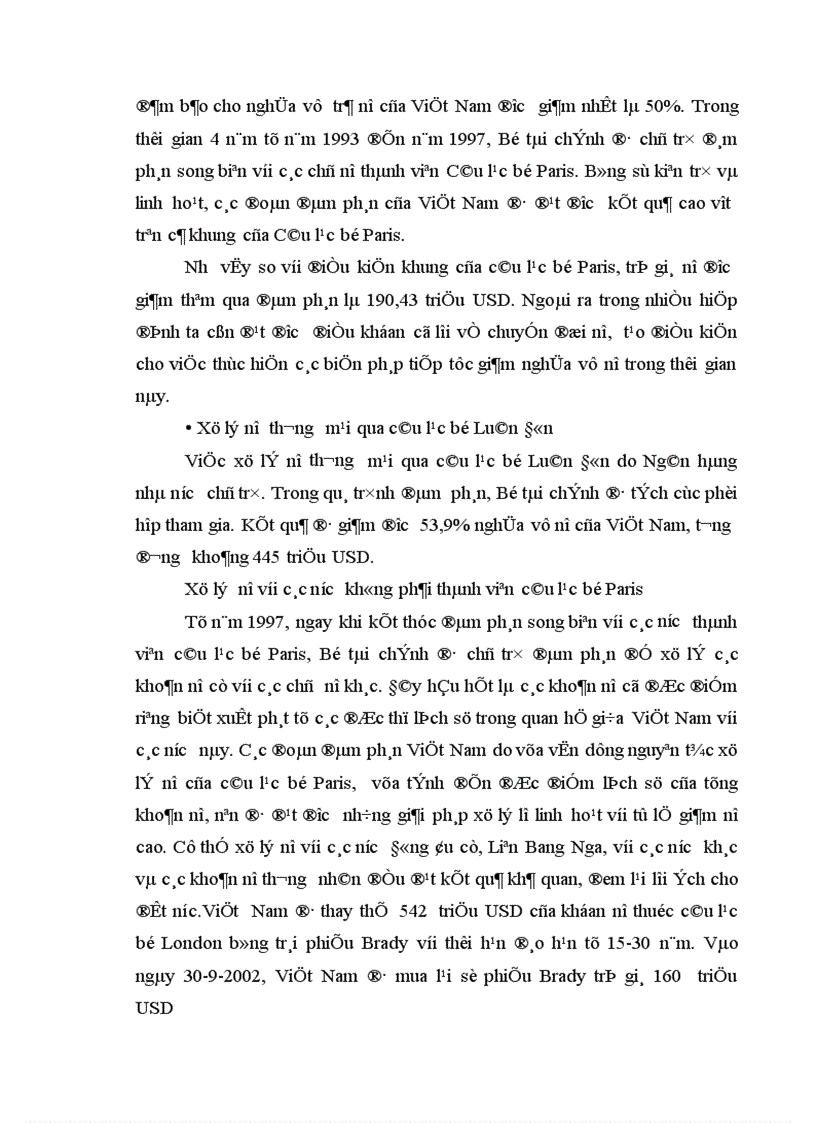 image for page Thực trạng và giải pháp để xử lí nợ nước ngoài của Việt Nam trong giai đoạn hiện nay