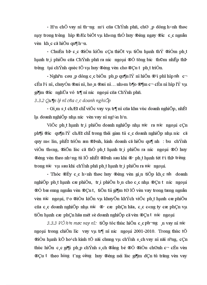 image for page Thực trạng và giải pháp để xử lí nợ nước ngoài của Việt Nam trong giai đoạn hiện nay