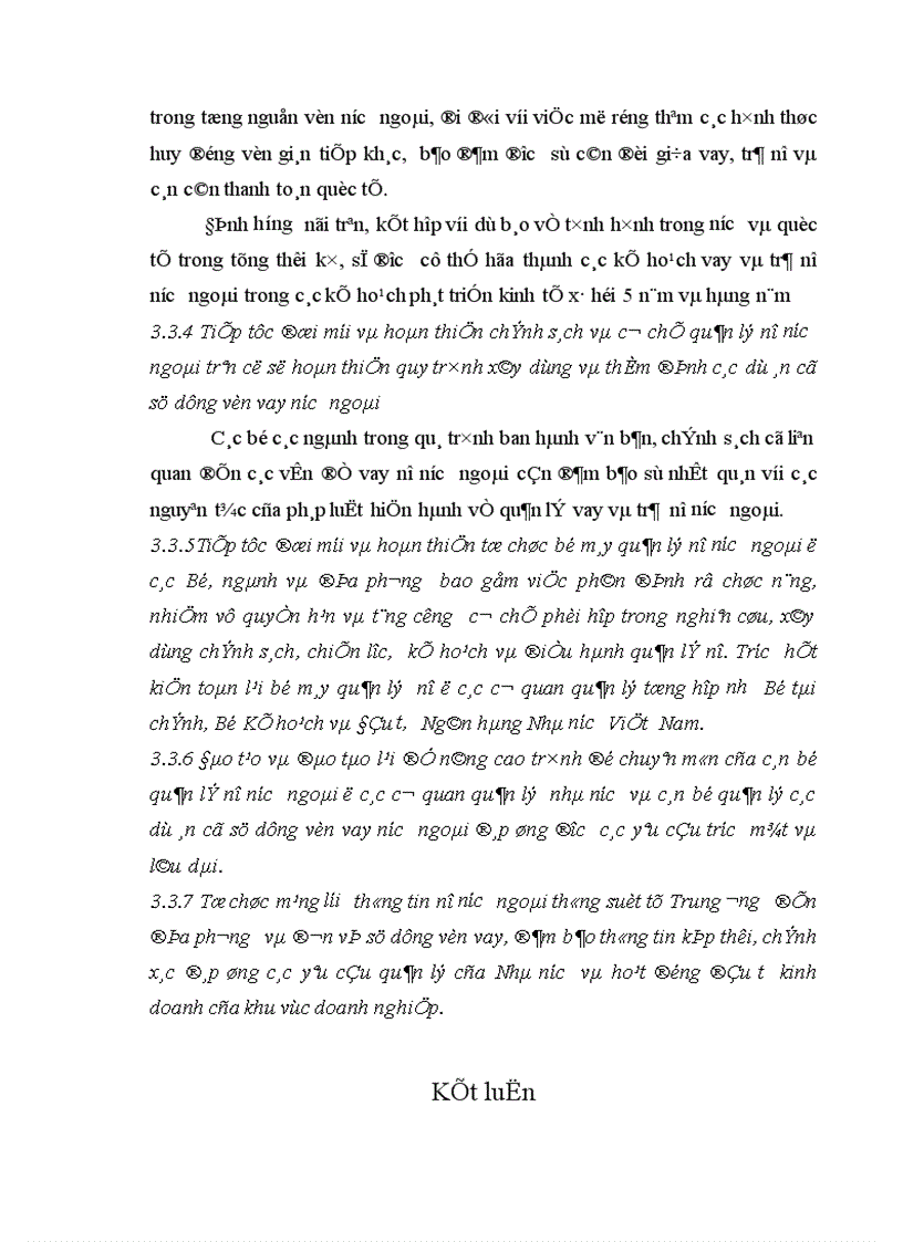 image for page Thực trạng và giải pháp để xử lí nợ nước ngoài của Việt Nam trong giai đoạn hiện nay