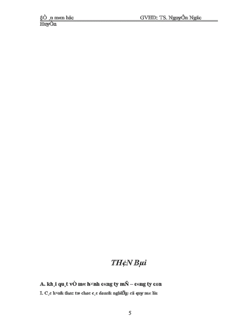 image for page Chuyển đổi các doanh nghiệp dang mô hình công ty mẹ công ty con ở nước ta