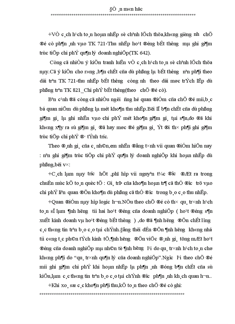 image for page Trích lập và xử lý các khoản dự phòng-Chế độ mới tại Việt Nam theo tinh thần của thông tin