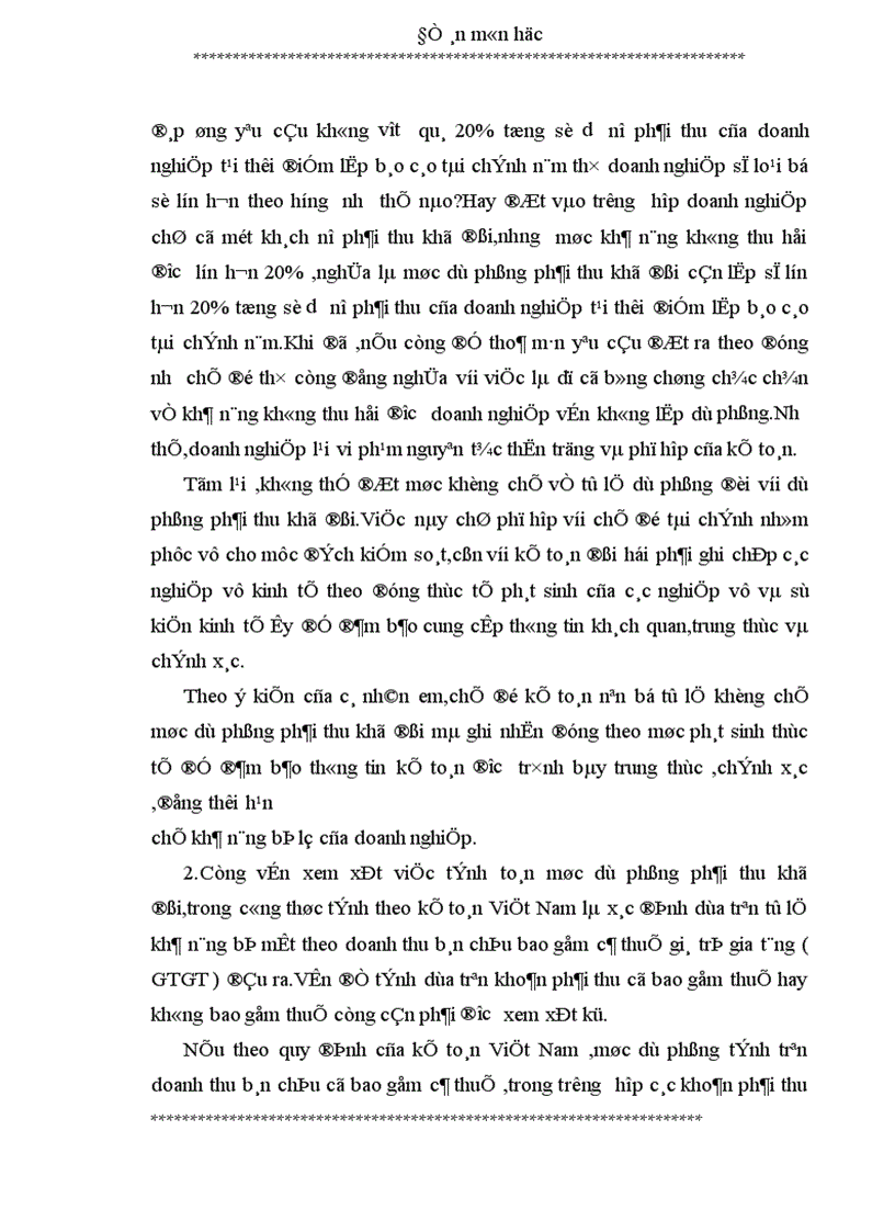 image for page Trích lập và xử lý các khoản dự phòng-Chế độ mới tại Việt Nam theo tinh thần của thông tin