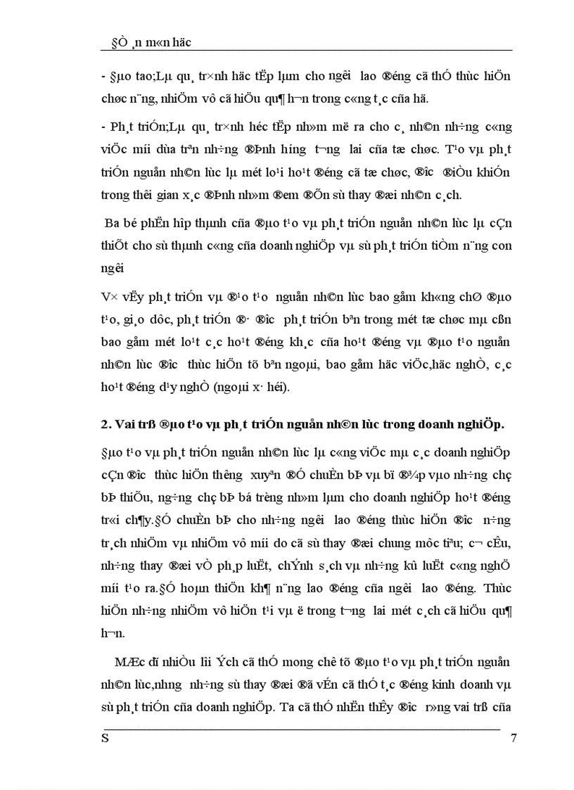 image for page Giải pháp và kiến nghị đối với đào tạo và phát triển nguồn nhân lực trong doanh nghiệp ở Việt nam.