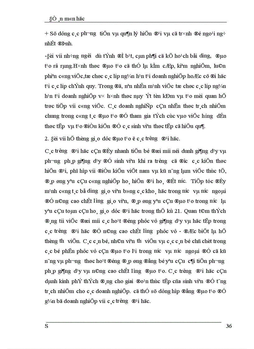 image for page Giải pháp và kiến nghị đối với đào tạo và phát triển nguồn nhân lực trong doanh nghiệp ở Việt nam.