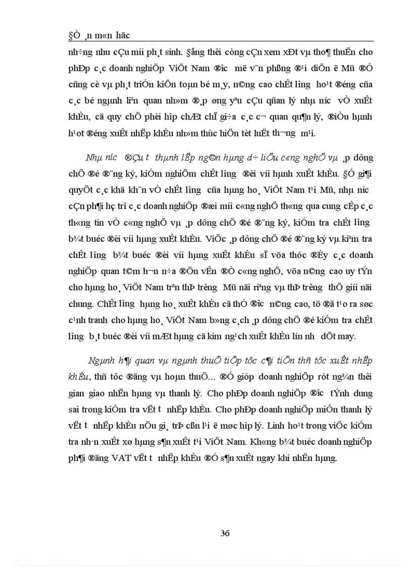 image for page Một số giải pháp đẩy mạnh xuất khẩu hàng dệt may sang thị trường Mỹ