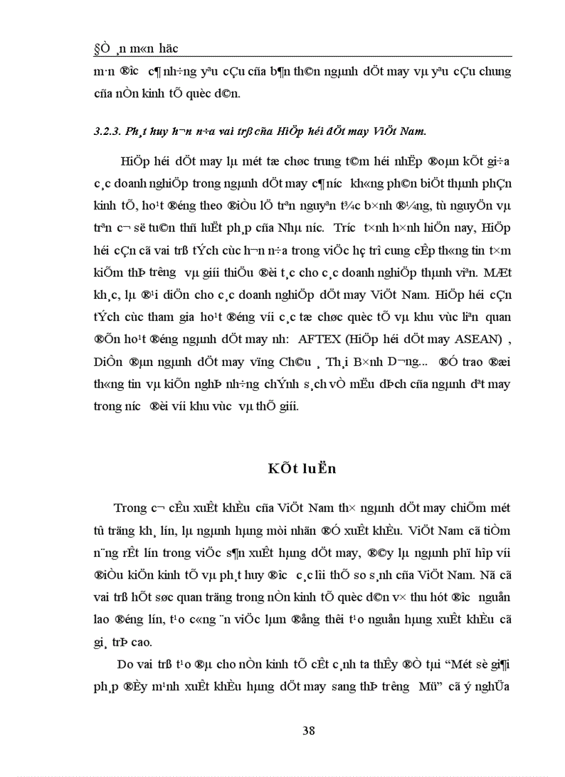 image for page Một số giải pháp đẩy mạnh xuất khẩu hàng dệt may sang thị trường Mỹ