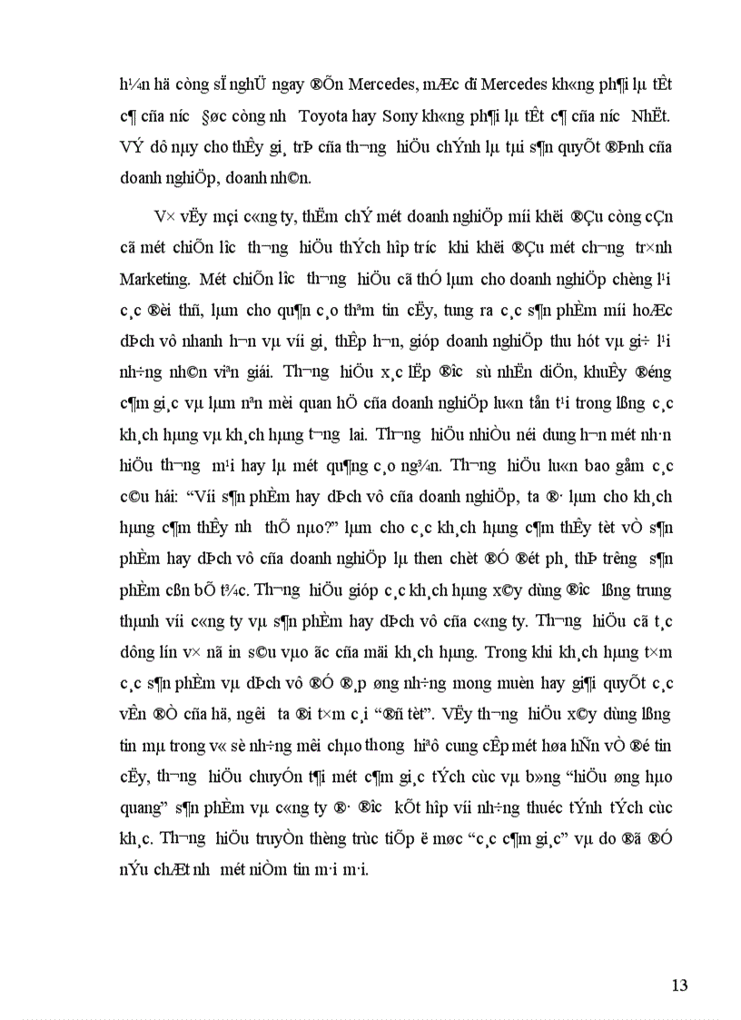 image for page Thực trạng xây dựng và phát triển thương hiệu của các doanh nghiệp Việt Nam