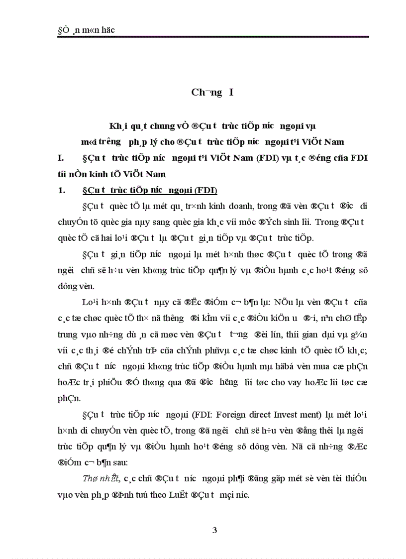 image for page Đầu tư trực tiếp nước ngoài, môi trường pháp lý cho đấu tư trực tiếp nước ngoài tại Việt nam và giải pháp hoàn thiện