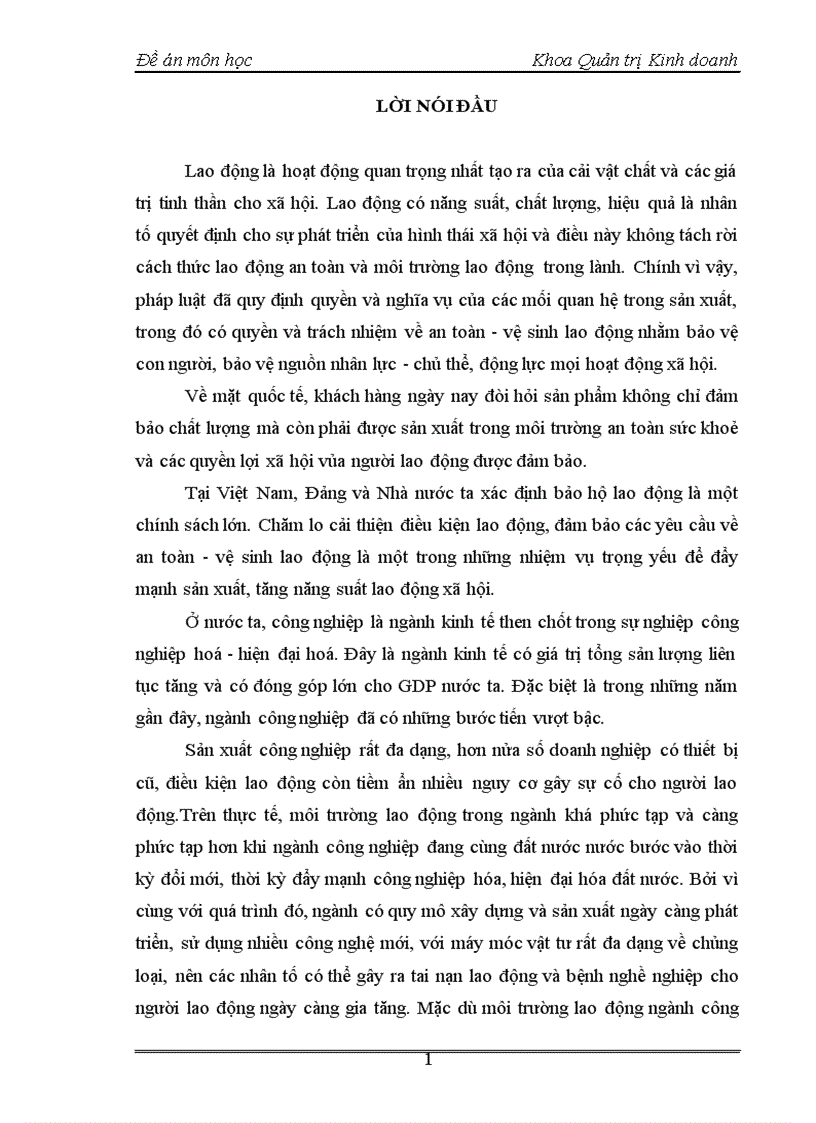 image for page Thực trạng công tác an toàn - vệ sinh lao động