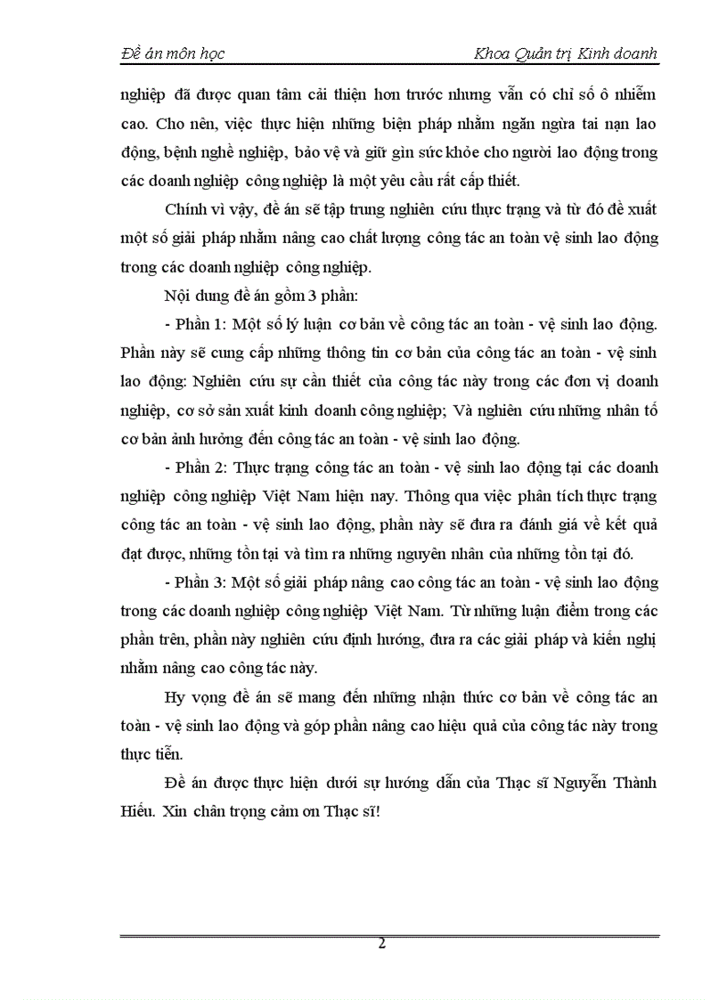 image for page Thực trạng công tác an toàn - vệ sinh lao động