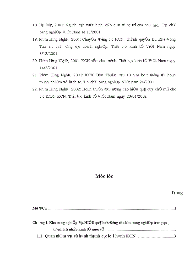 image for page Khu công nghiệp và hiệu quả hoạt động của các loại hình khu công nghiệp trong quá trình hội nhập kinh tế quốc tế