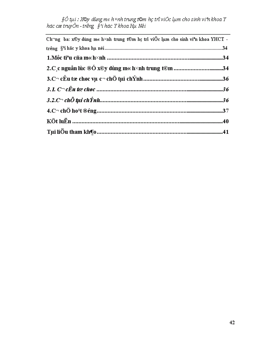 image for page Xây dựng mô hình trung tâm hỗ trợ việc làm cho sinh viên khoa Y học cổ truyền - trường Đại học Y khoa Hà Nội
