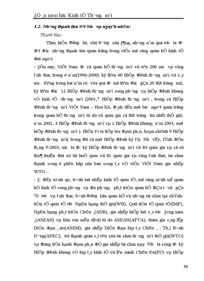 image for page Thực trạng thương mại Việt Nam trong điều kiện hội nhập kinh tế quốc tế và biện pháp phát triển thương mại trong những năm sắp tới