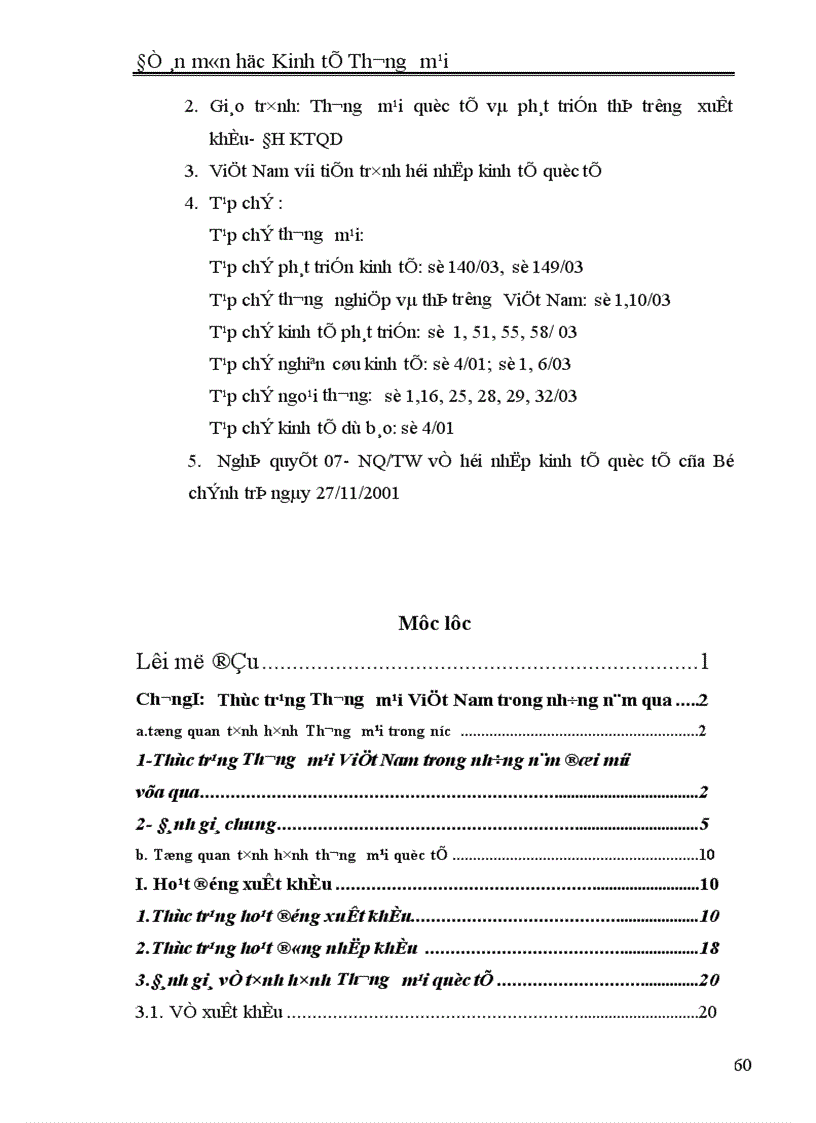 image for page Thực trạng thương mại Việt Nam trong điều kiện hội nhập kinh tế quốc tế và biện pháp phát triển thương mại trong những năm sắp tới