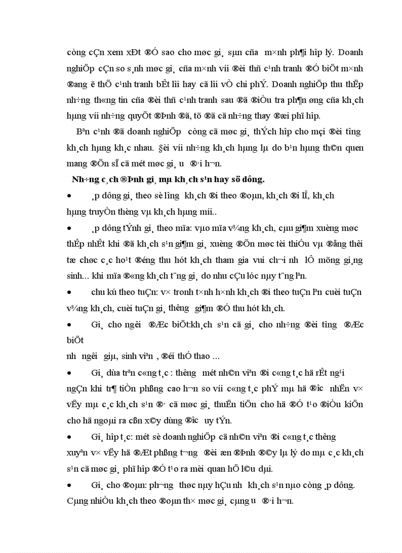 image for page Marketing trong kinh doanh khách sạn