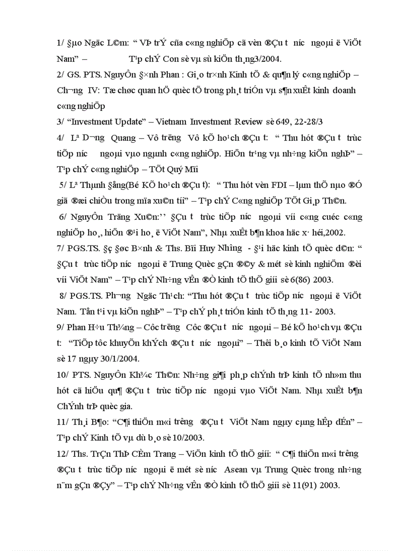 image for page Đầu tư trực tiếp nước ngoài vào công nghiệp Việt Nam. Những vấn đề đặt ra và hướng giải quyết