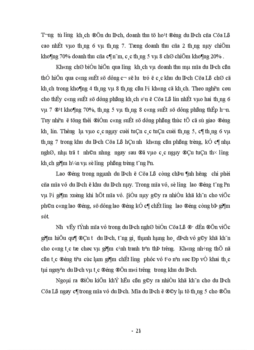 image for page Thực trạng phát triển du lịch nghỉ biển