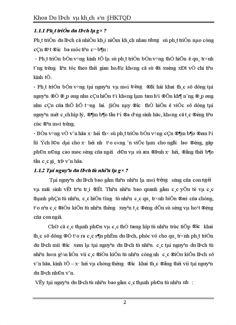 image for page Mối quan hệ giữa phát triển du lịch với tài nguyên tự nhiên và tài nguyên nhân văn