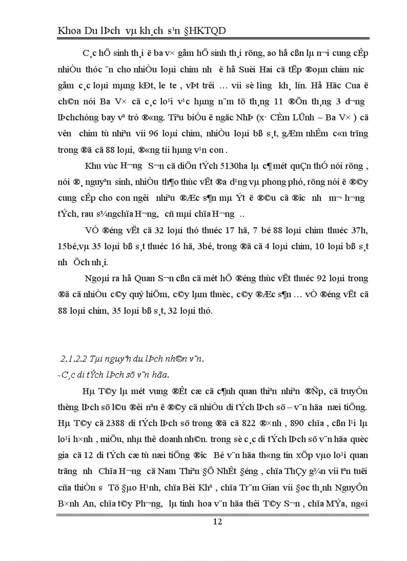image for page Mối quan hệ giữa phát triển du lịch với tài nguyên tự nhiên và tài nguyên nhân văn