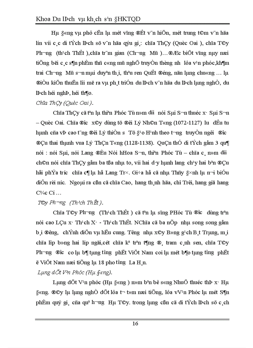 image for page Mối quan hệ giữa phát triển du lịch với tài nguyên tự nhiên và tài nguyên nhân văn