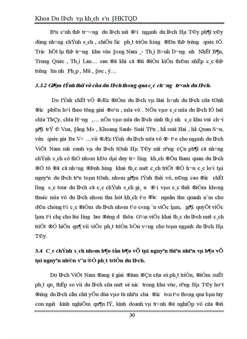 image for page Mối quan hệ giữa phát triển du lịch với tài nguyên tự nhiên và tài nguyên nhân văn