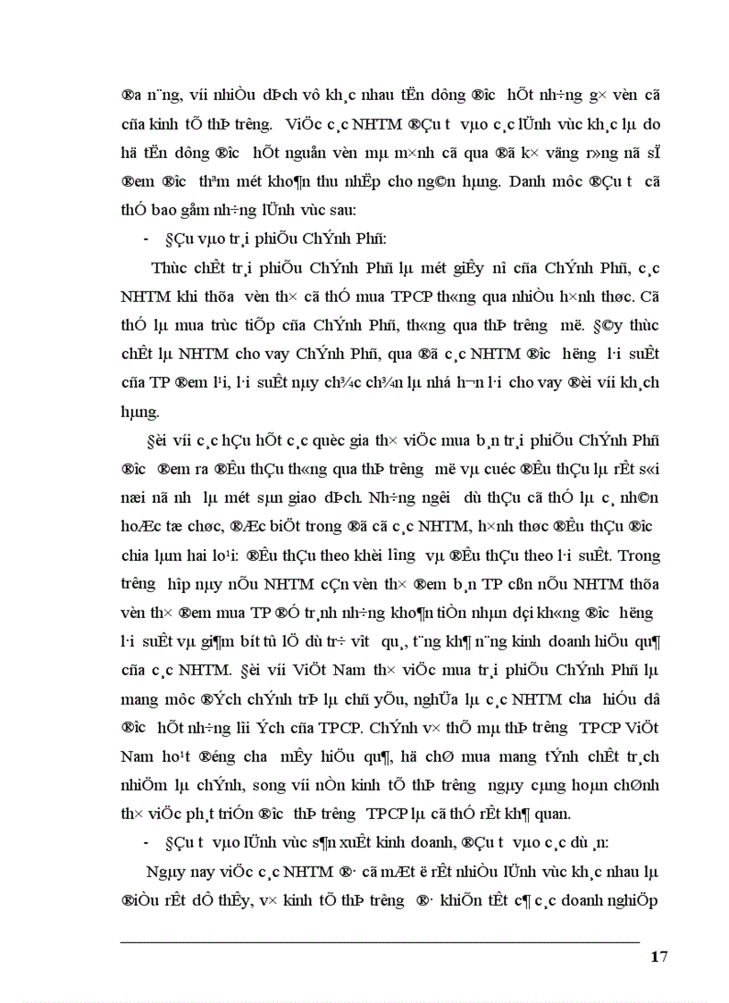 image for page Hiệu quả sử dụng vốn của NHTM