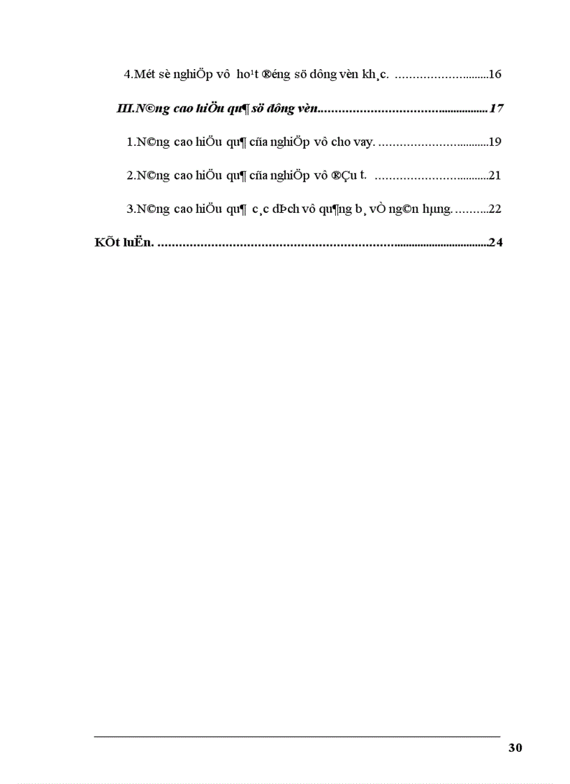 image for page Hiệu quả sử dụng vốn của NHTM