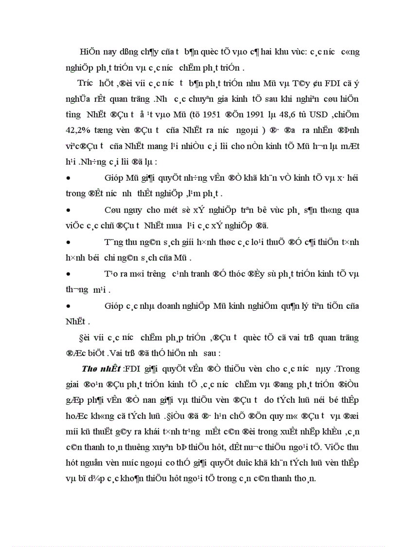 image for page Thực trạng thu hút FDI vào Việt Nam