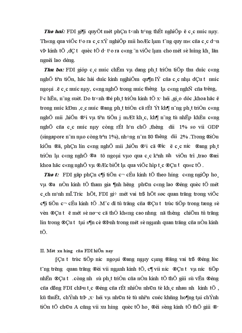 image for page Thực trạng thu hút FDI vào Việt Nam